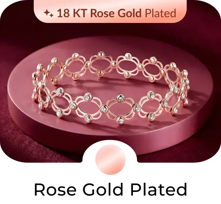Rose Gold Plated